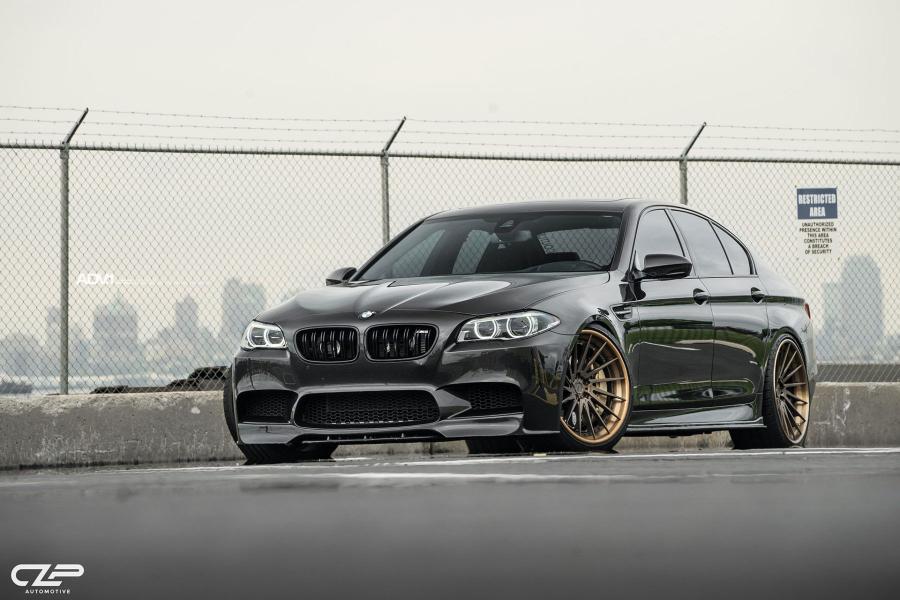 BMW M5 Jatoba Brown by CLP Automotive on ADV.1 Wheels (ADV15R TRACK SPEC CS) '2017